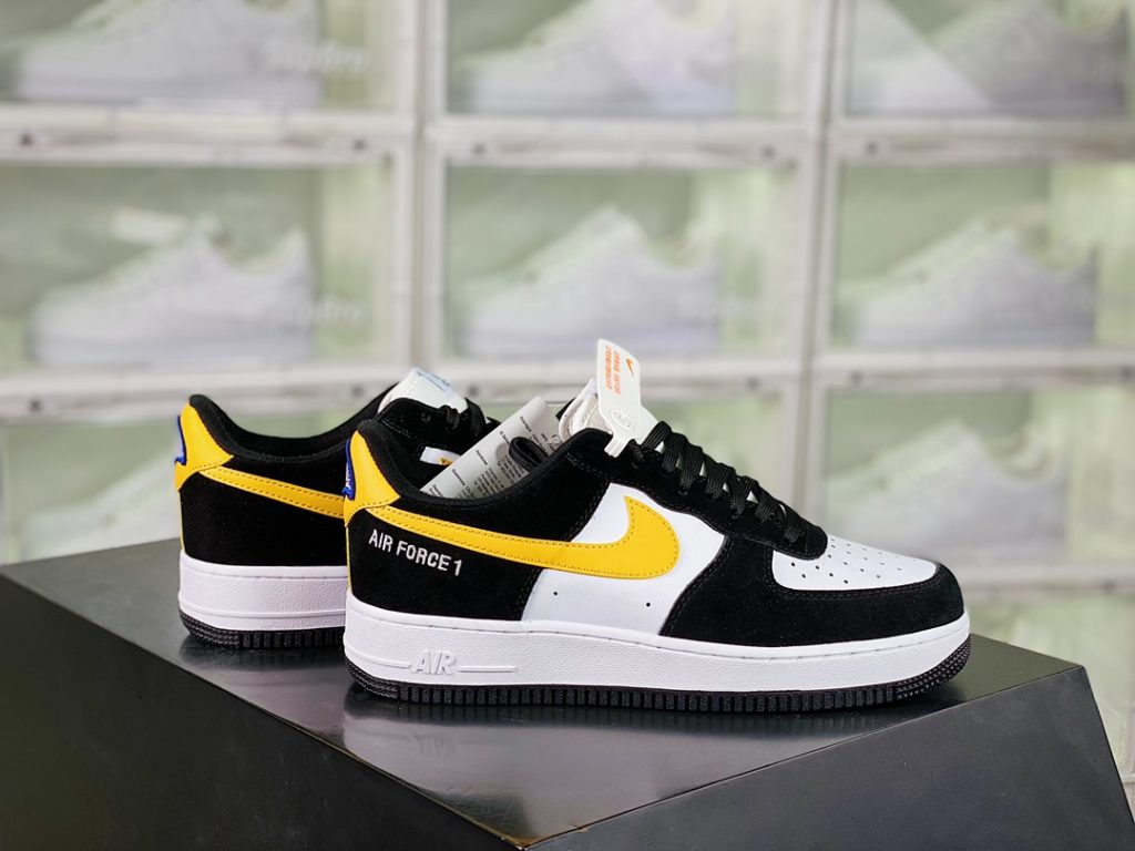 Nike Air Force 1’07″White/Black” Casual board shoes