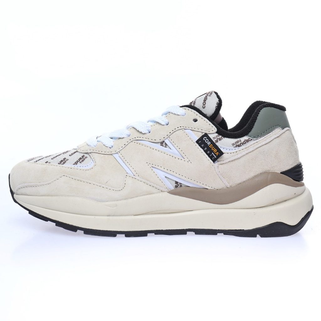 New balance m5740 series jogging shoes “light Khaki black green”