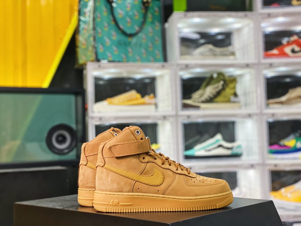 Air Force 1 High FLAX Wheat  19S new version of wheat gaobang air force