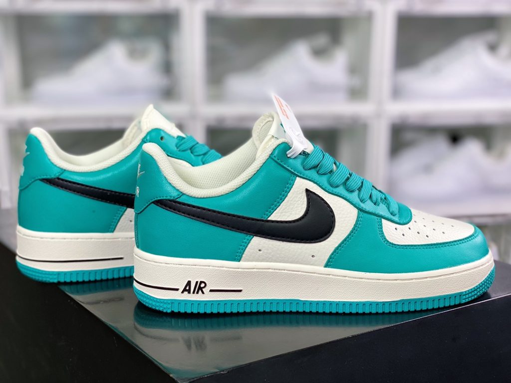 Nike Air Force 1’07 LV8 “Green Lake/Bridge/Black” style code:GH5696-302