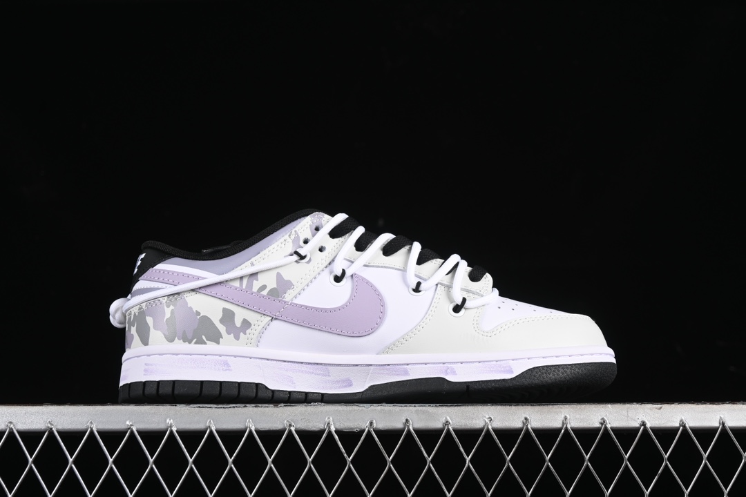 Nike Dunk Low Special Mission Camouflage Warship Low Top Board Shoes插图1