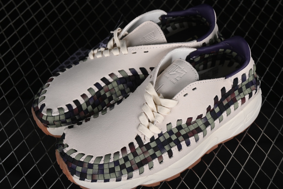 Nike Air Footscape Woven asymmetrical woven anti slip low cut casual shoes插图3