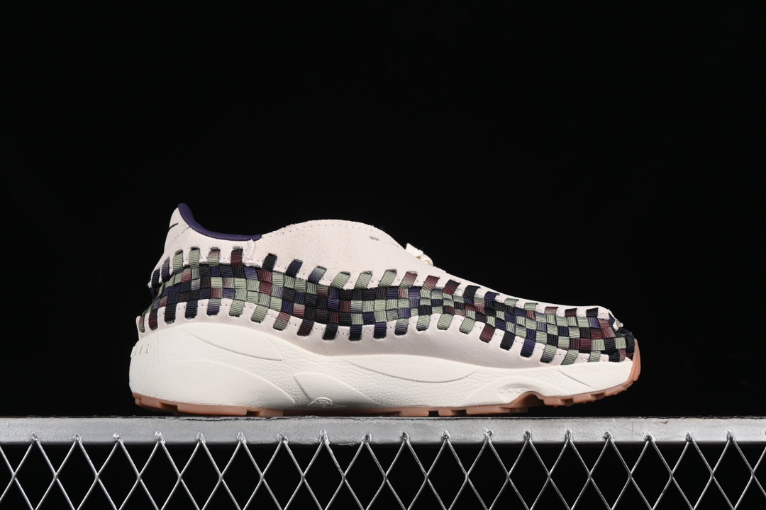 Nike Air Footscape Woven asymmetrical woven anti slip low cut casual shoes插图1