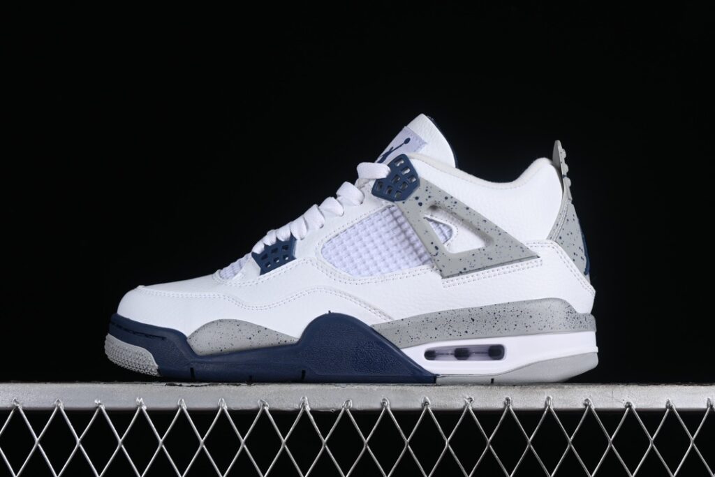 Air Jordan 4 Retro “Midnight Navy” Midnight Blue Men’s Basketball Shoes