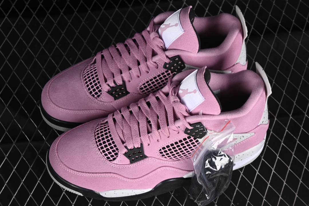 Air Jordan 4 “Orchid” AJ4 Pure Original Jordan 4 Basketball Shoes Strong Male Fans插图3