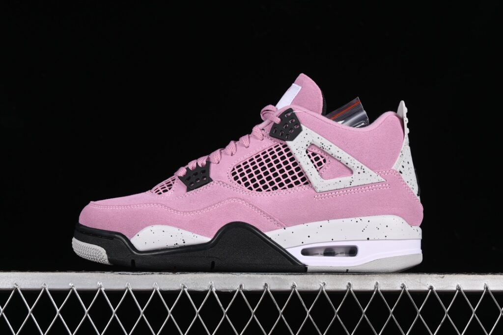 Air Jordan 4 “Orchid” AJ4 Pure Original Jordan 4 Basketball Shoes Strong Male Fans