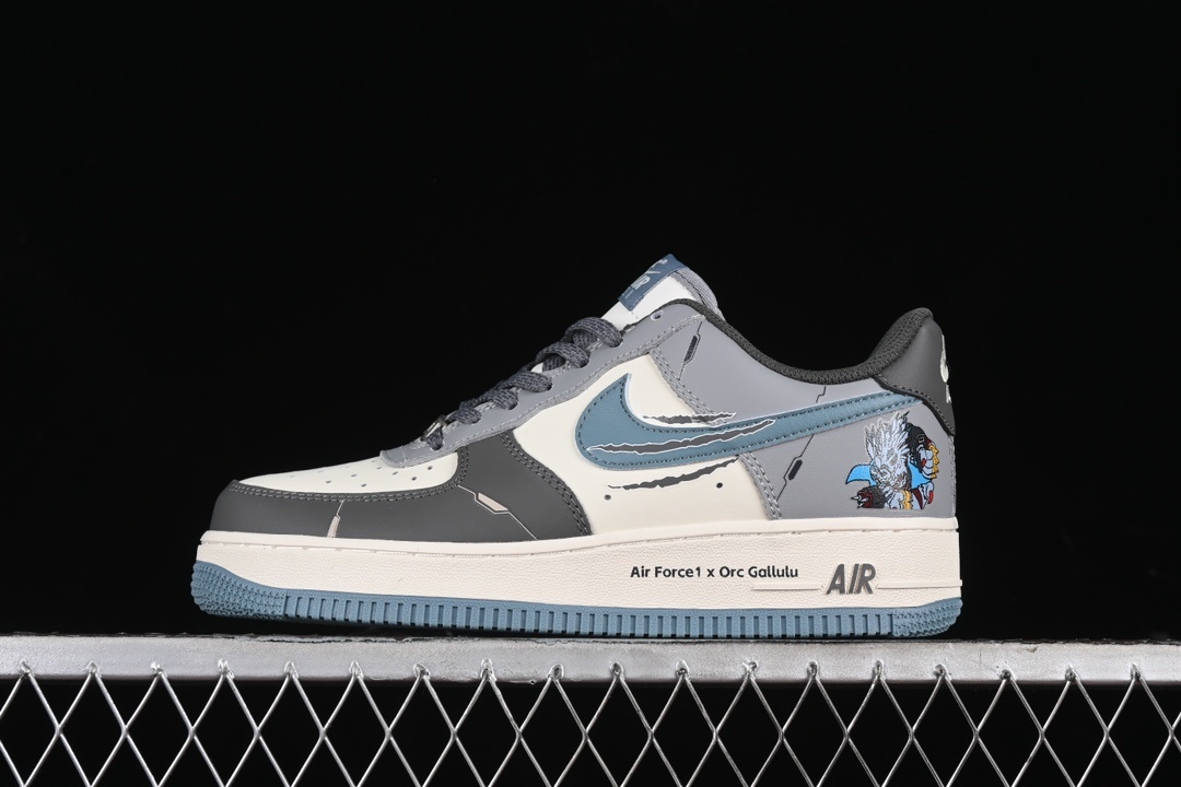 Nike Air Force 1’07 Low “Galuru” Digimon Theme Air Force One Board Shoes