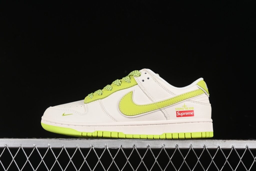 Nike SB Dunk Low Supreme Stone Island Co branded Low Leisure Board Shoes