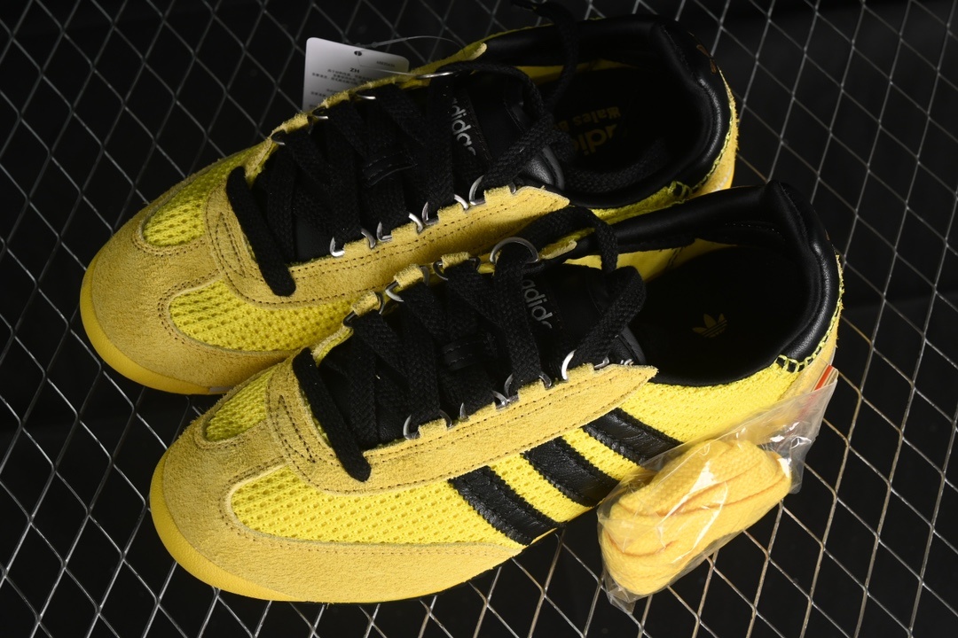 Wales Bonner x Adidas Originals SL 76 IH9906 Adid Training Football Sneakers插图3