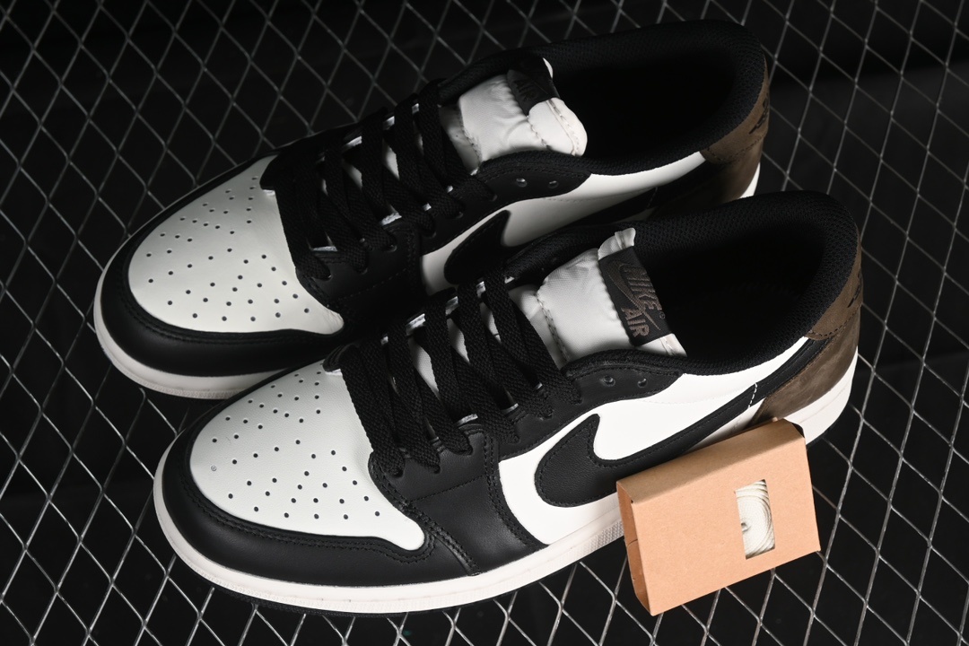 Air Jordan 1 Low AJ1 Little Mocha Low cut Cultural Basketball Shoes CZ0790-102插图3