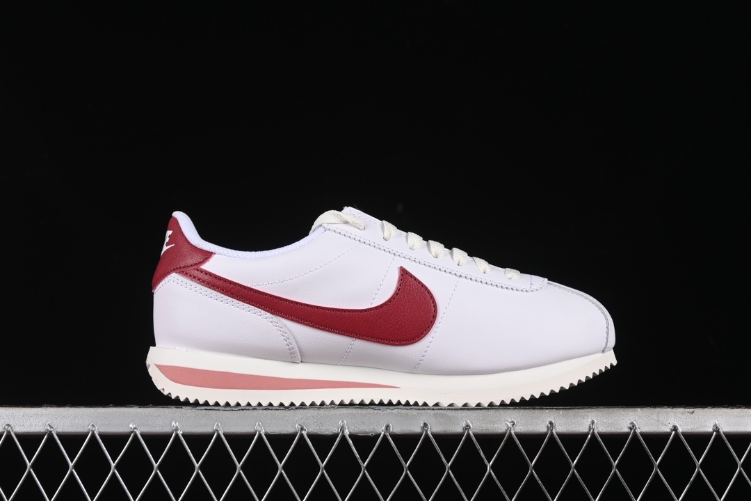 Nike Classic Cortez Leather Forrest Gump Retro Leather Running Shoes插图1