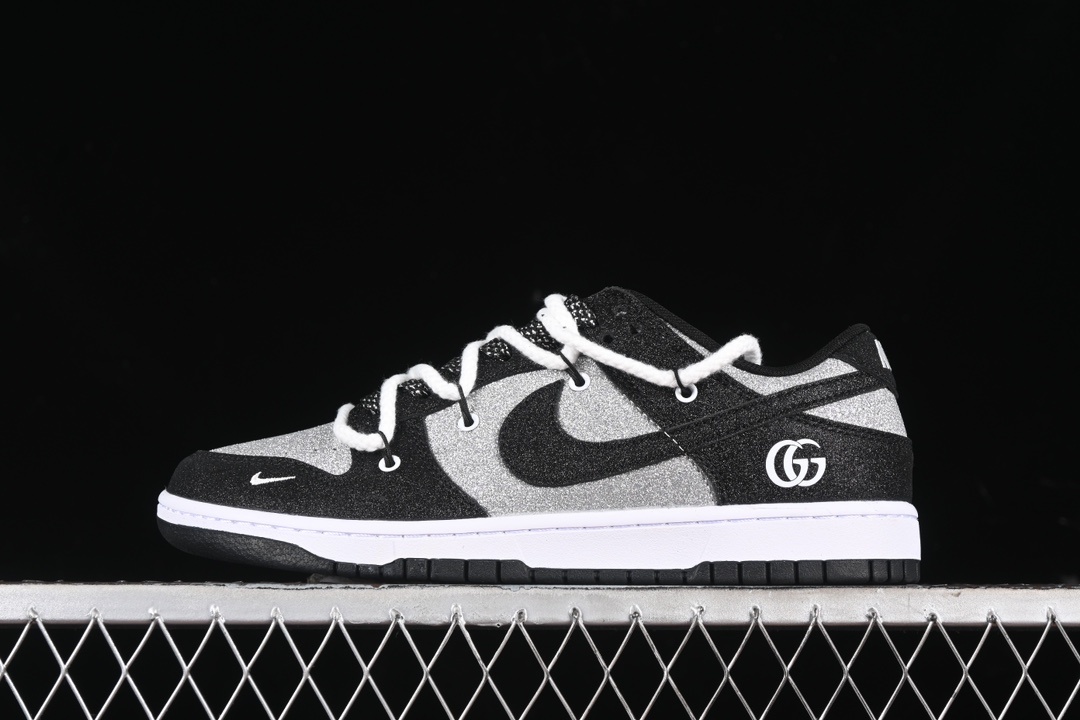 Nike SB Dunk Low Gucci Collaboration – Starry Sky Low Top Board Shoes