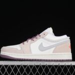 Air Jordan 1 Low AJ1 Sweet Potato Sweetheart Low Top Casual Board Shoes