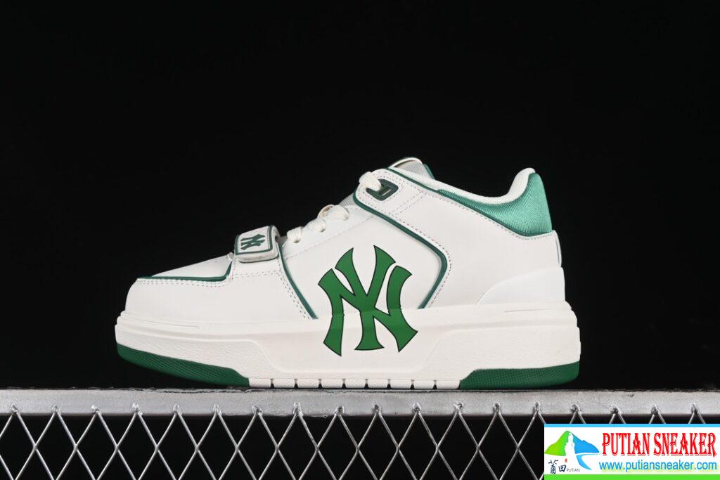 NY MLB Chunky Liner New York Yankees Velcro height increasing thick soled casual sports shoes