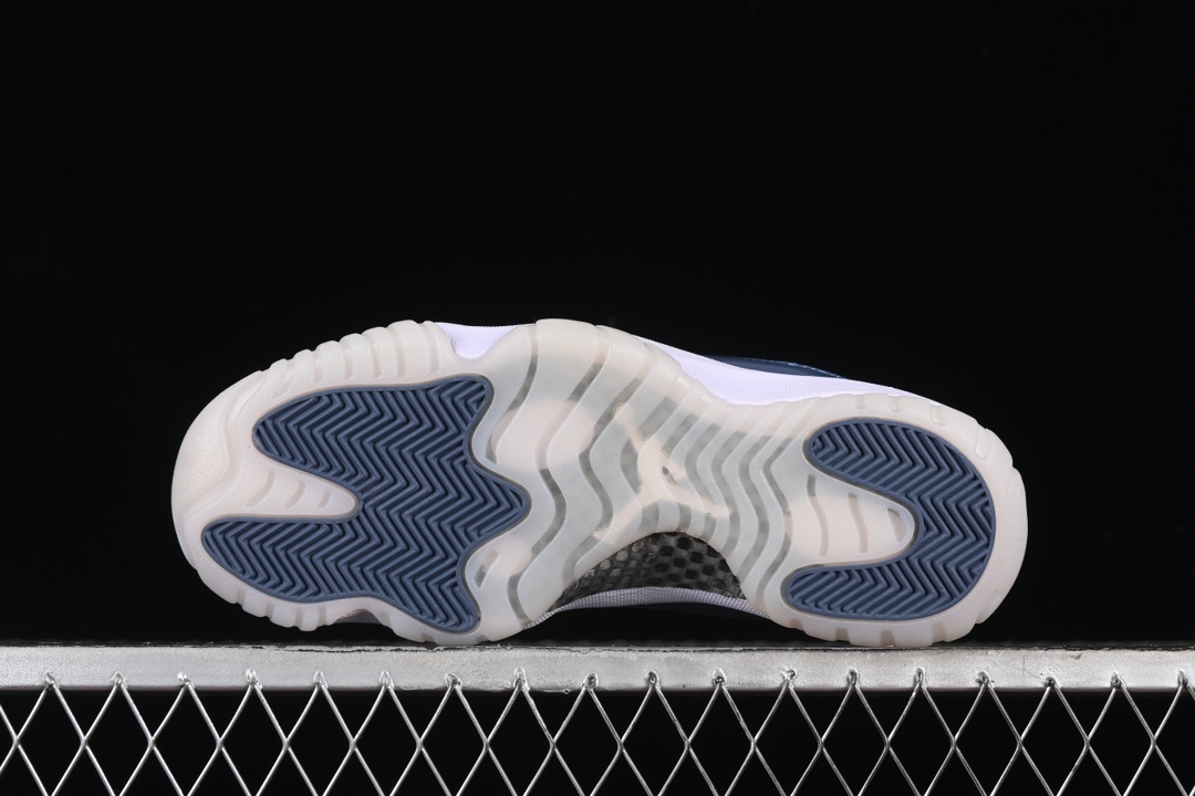 Air Jordan 11 Low “Confused Blue” AJ11 Navy Blue True Carbon Board FV5104-104插图2