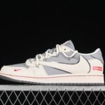 Travis Scott x Fragment Design x Air Jordan 1 Low OG SP Supreme Board Shoes SJ0086-137